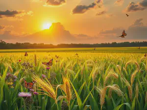 Resilience in Agriculture: Strengthening the Future with Eco-Conscious Maize Straw Products